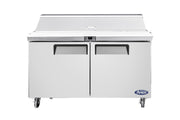 ATOSA MSF8302GR 48 Inch Two - Door Sandwich Preparation Table