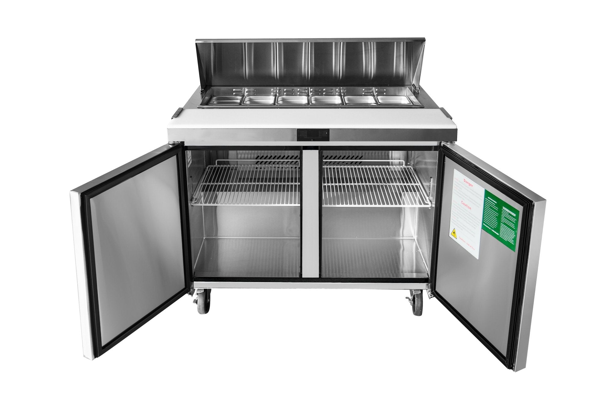 ATOSA MSF8302GR 48 Inch Two - Door Sandwich Preparation Table