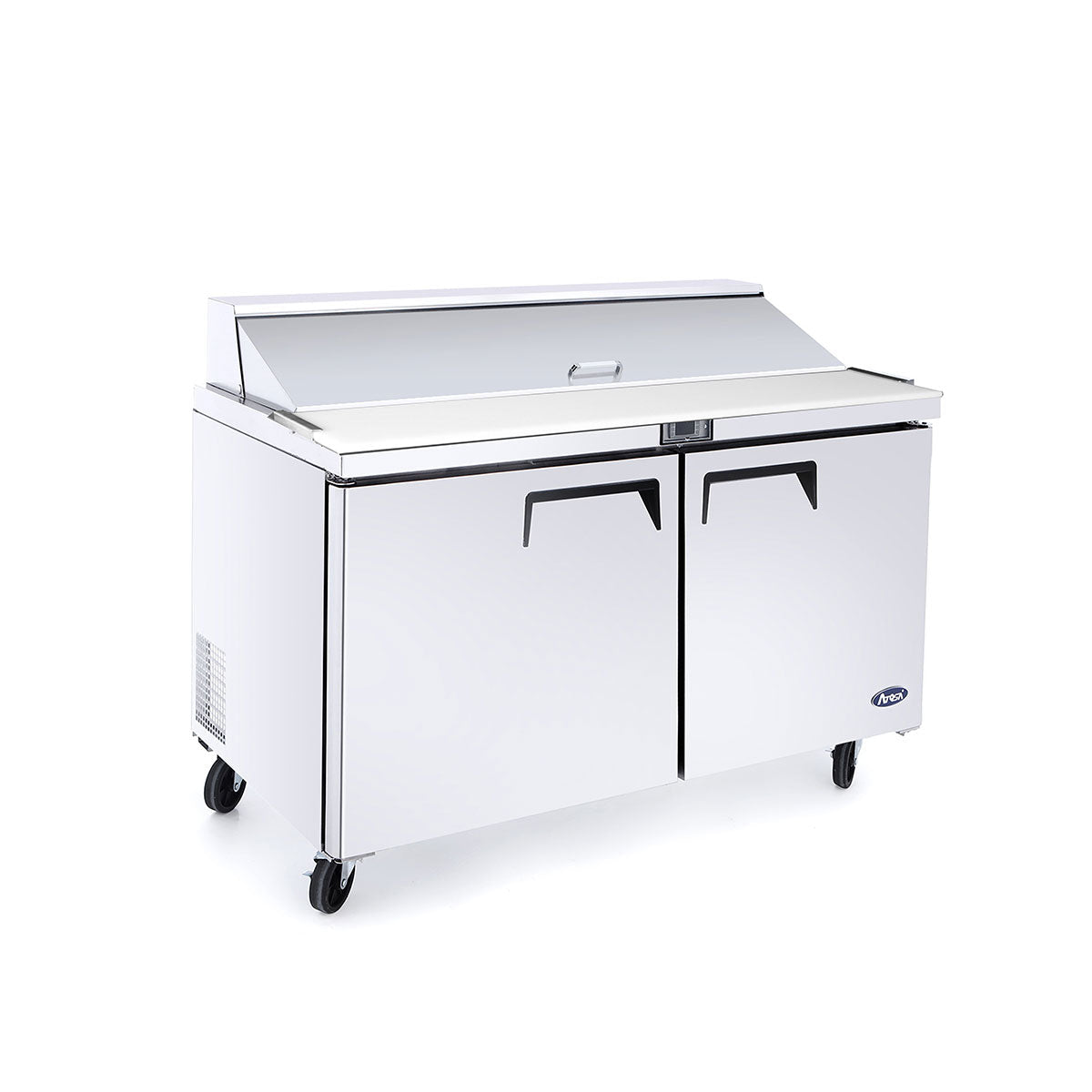 Atosa MSF8302GR 48" Refrigerated Standard Top Sandwich Prep Table, 13.4 Cu. Ft.