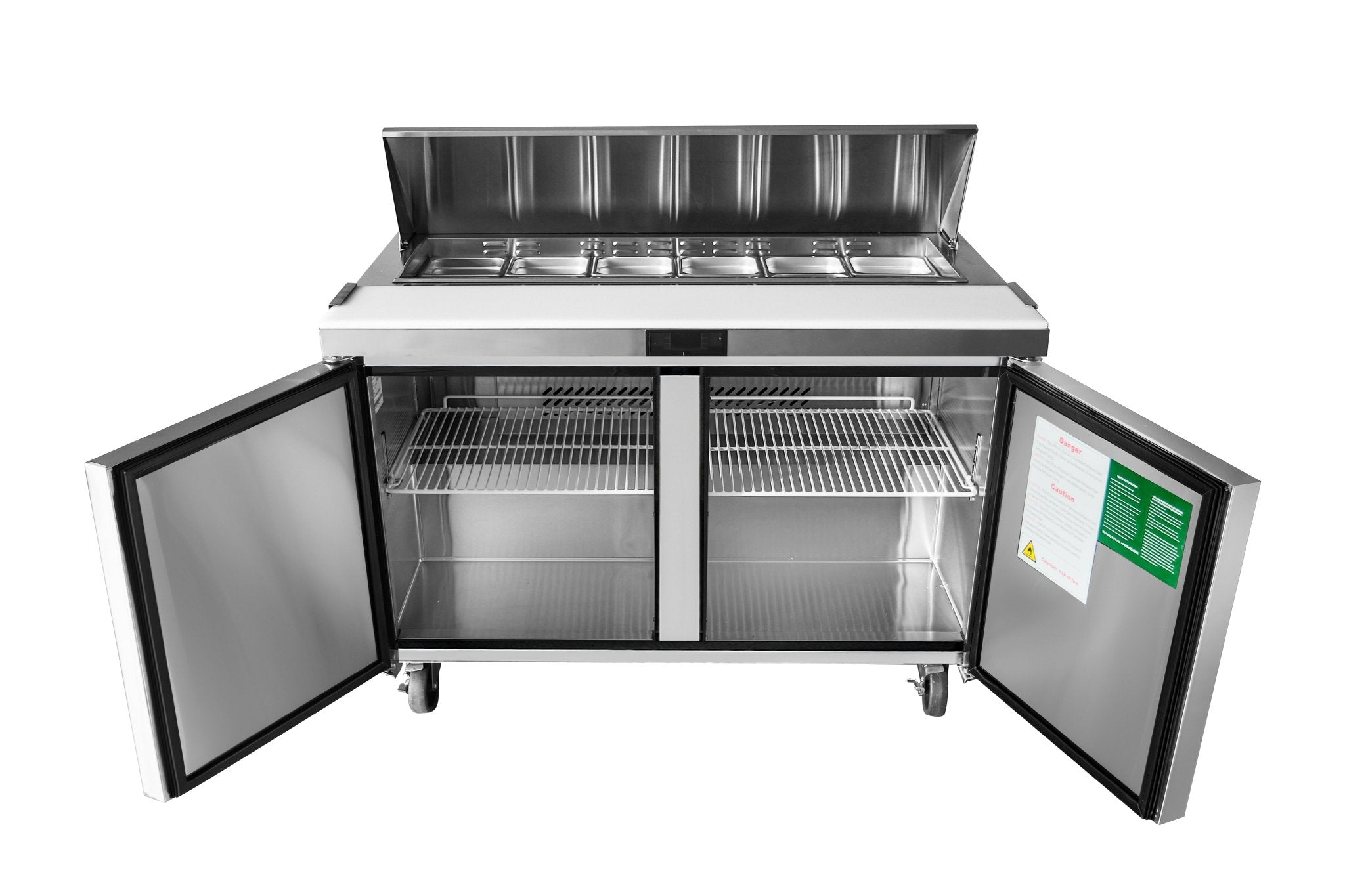 ATOSA MSF8303GR 60 - Inch Two - Door Sandwich Preparation Table