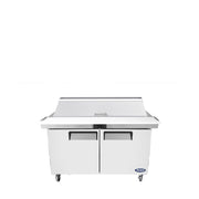 Atosa MSF8303GR 60" Refrigerated Standard Top Sandwich Prep Table, 17.2 Cu. Ft.