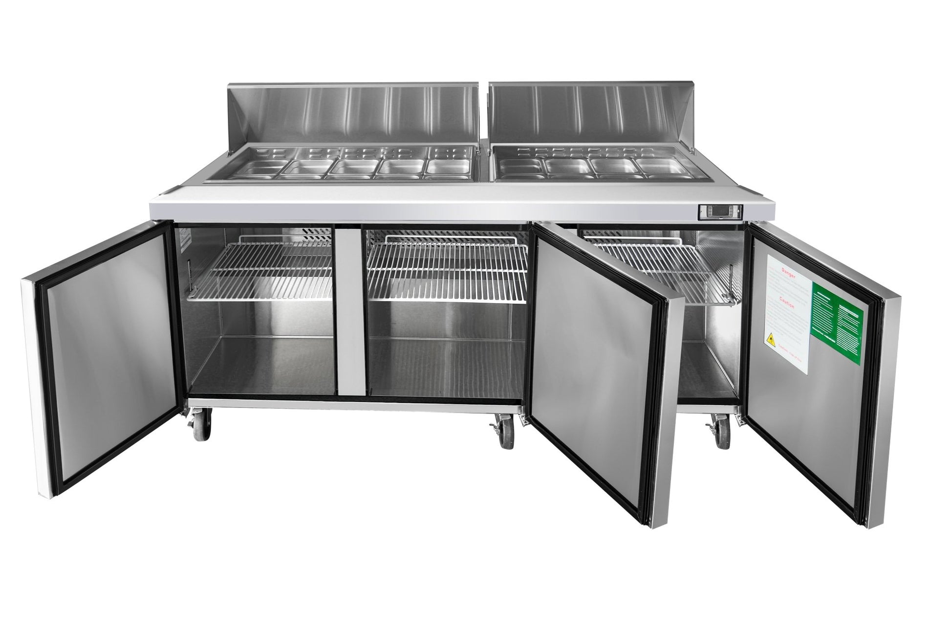 Atosa MSF8304GR 72 - Inch Three - Door Sandwich Prep Table