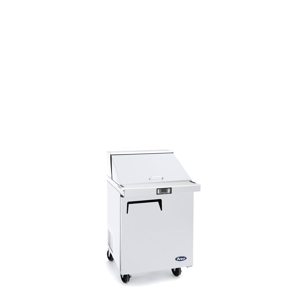 Atosa MSF8305GR 27" Refrigerated Mega Top Sandwich Prep Table, 7.2 Cu. Ft.