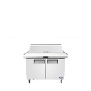Atosa MSF8306GR 48" Refrigerated Mega Top Sandwich Prep Table, 13.4 Cu. Ft.