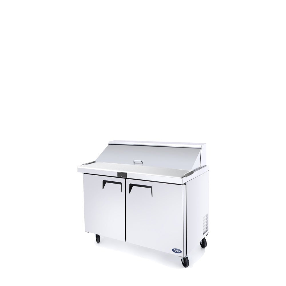 Atosa MSF8306GR 48" Refrigerated Mega Top Sandwich Prep Table, 13.4 Cu. Ft.