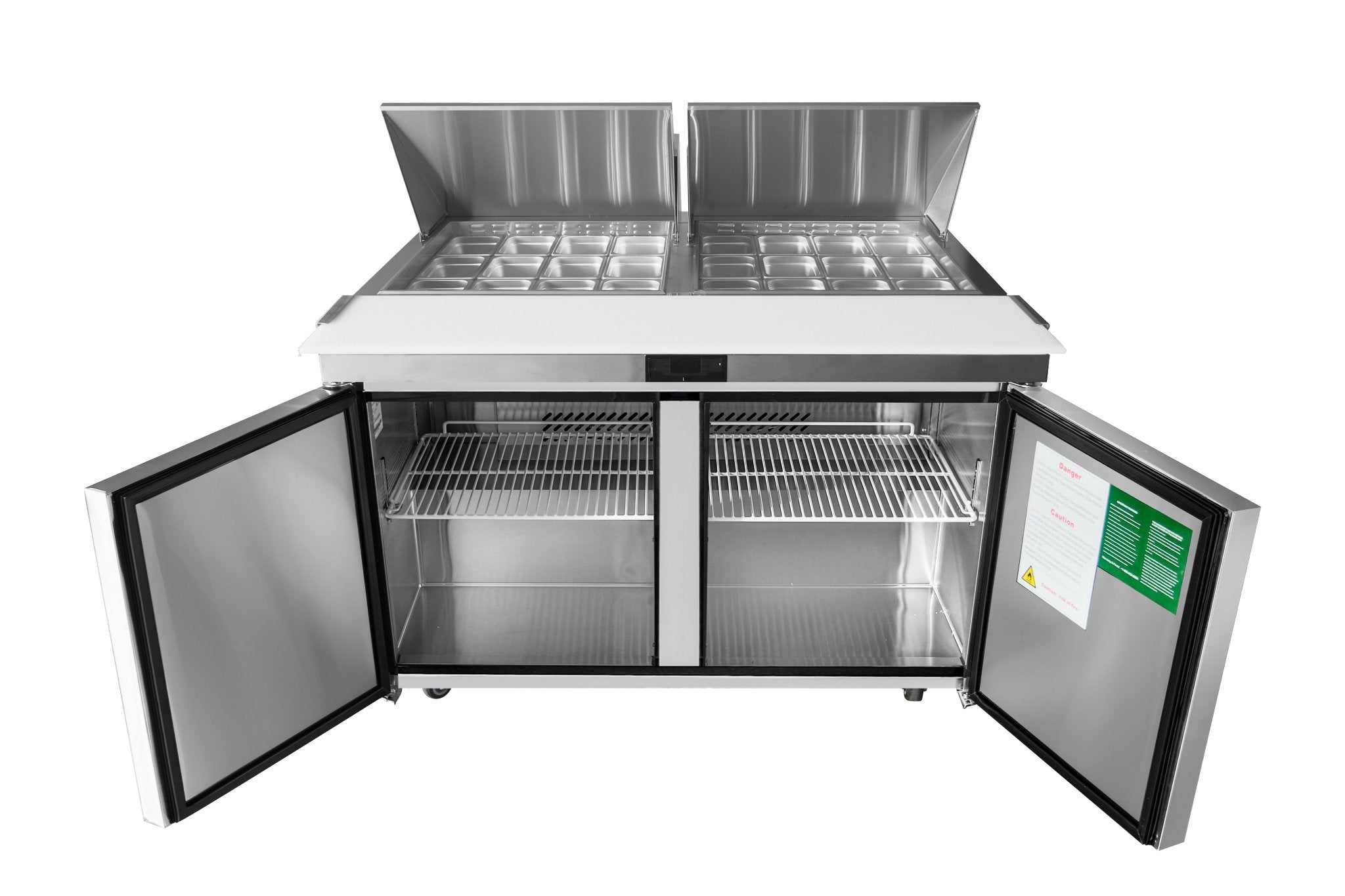 ATOSA MSF8307GR 60 - Inch Two - Door Mega top Sandwich Prep Table