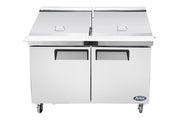 ATOSA MSF8307GR 60 - Inch Two - Door Mega top Sandwich Prep Table