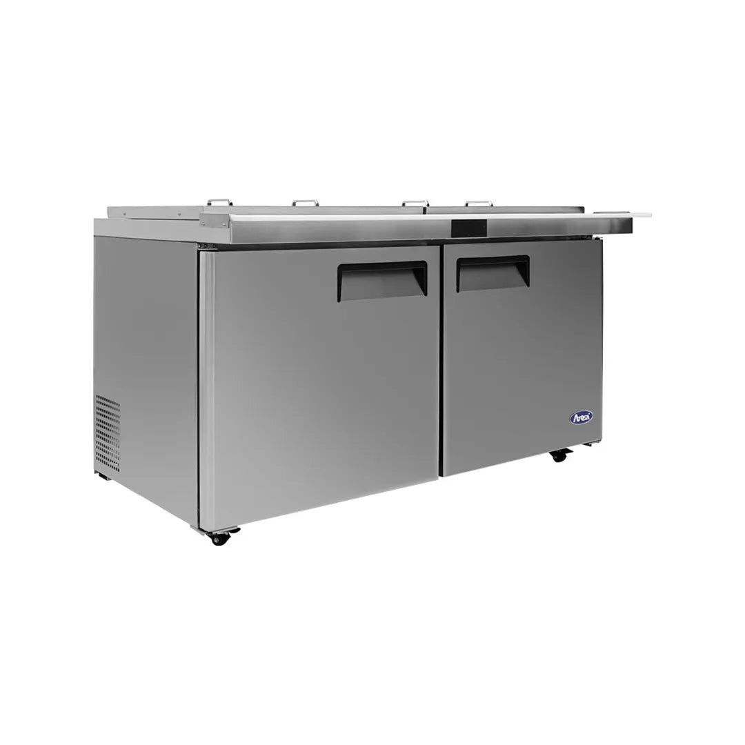 ATOSA MSF8307GR - NTCV 2 Door Mega Top Sandwich Prep Table - 60 Inch