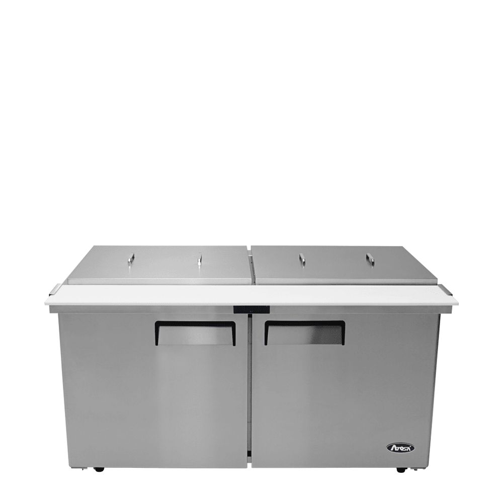 Atosa MSF8307GR-NTCV 60" Mega Top Sandwich Prep Table, 17.2 Cu. Ft.