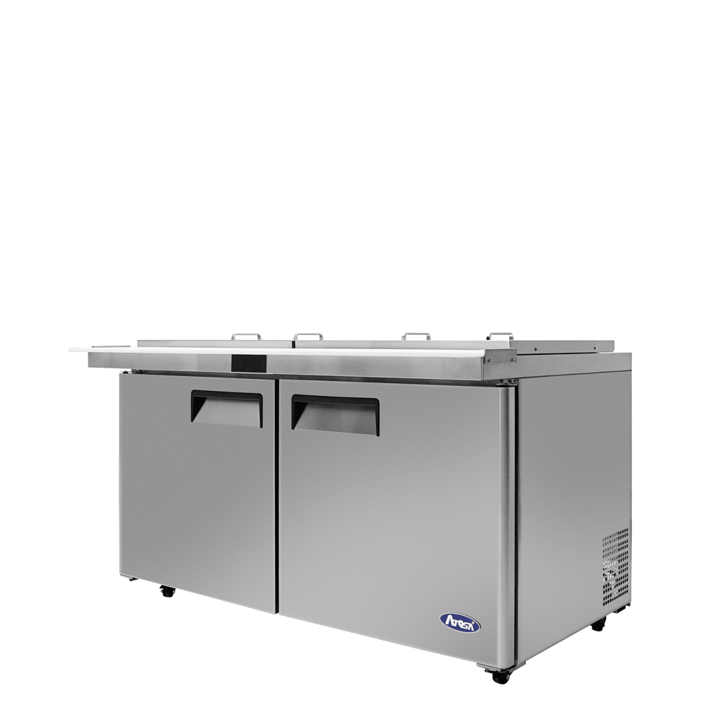 Atosa MSF8307GR-NTCV 60" Mega Top Sandwich Prep Table, 17.2 Cu. Ft.