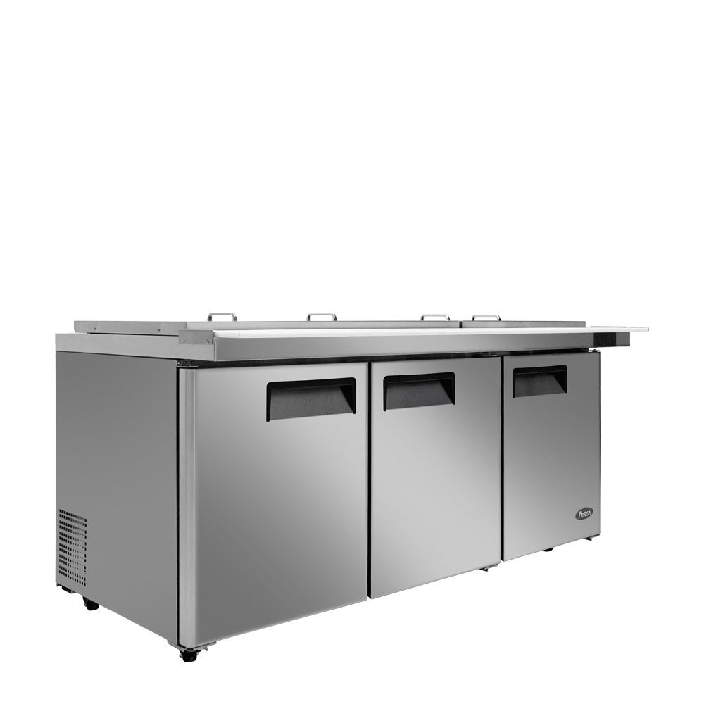 Atosa MSF8308GR-NTCV 73" Mega Top Sandwich Prep Table, 21.1 Cu. Ft.