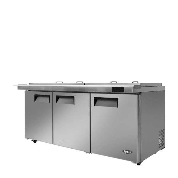 MSF8308GR-NTCVAtosa MSF8308GR-NTCV Sandwich Prep Table, 3-Section