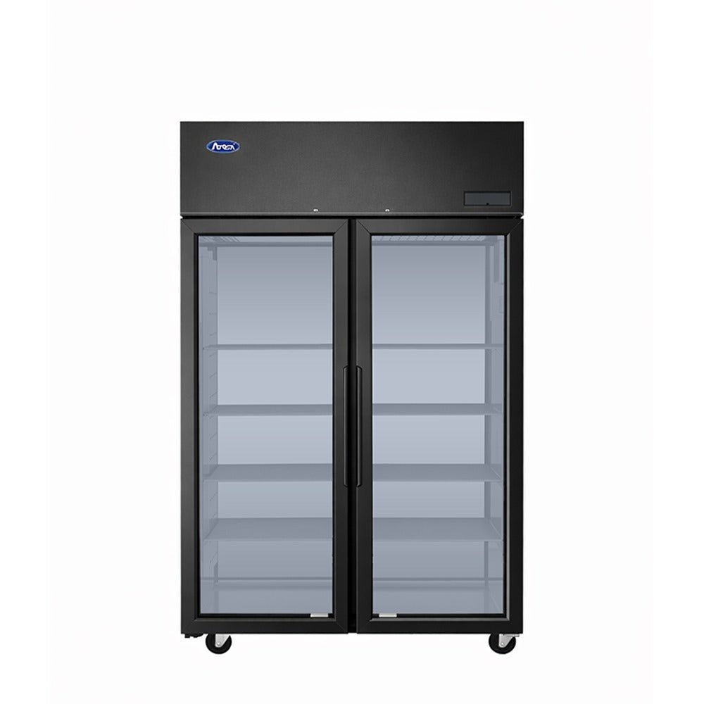 PLUS-F2B-GD-S-PTAtosa PLUS-F2B-GD-S-PT Pass-Thru 2Glass Door Refrigerator