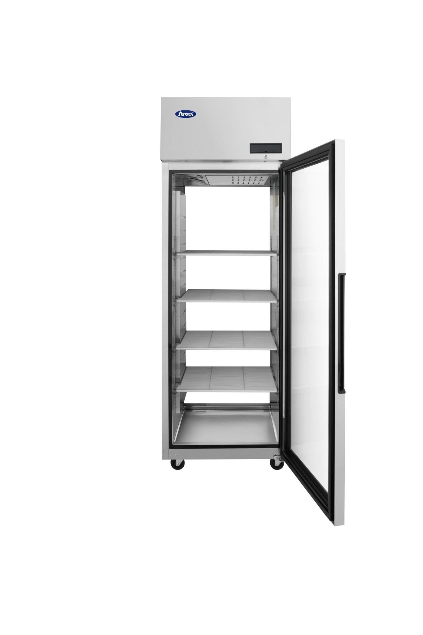 PLUS-R1-GS-R-PTAtosa PLUS-R1-GS-R-PT Pass-Thru 1 Glass Door Refrigerator