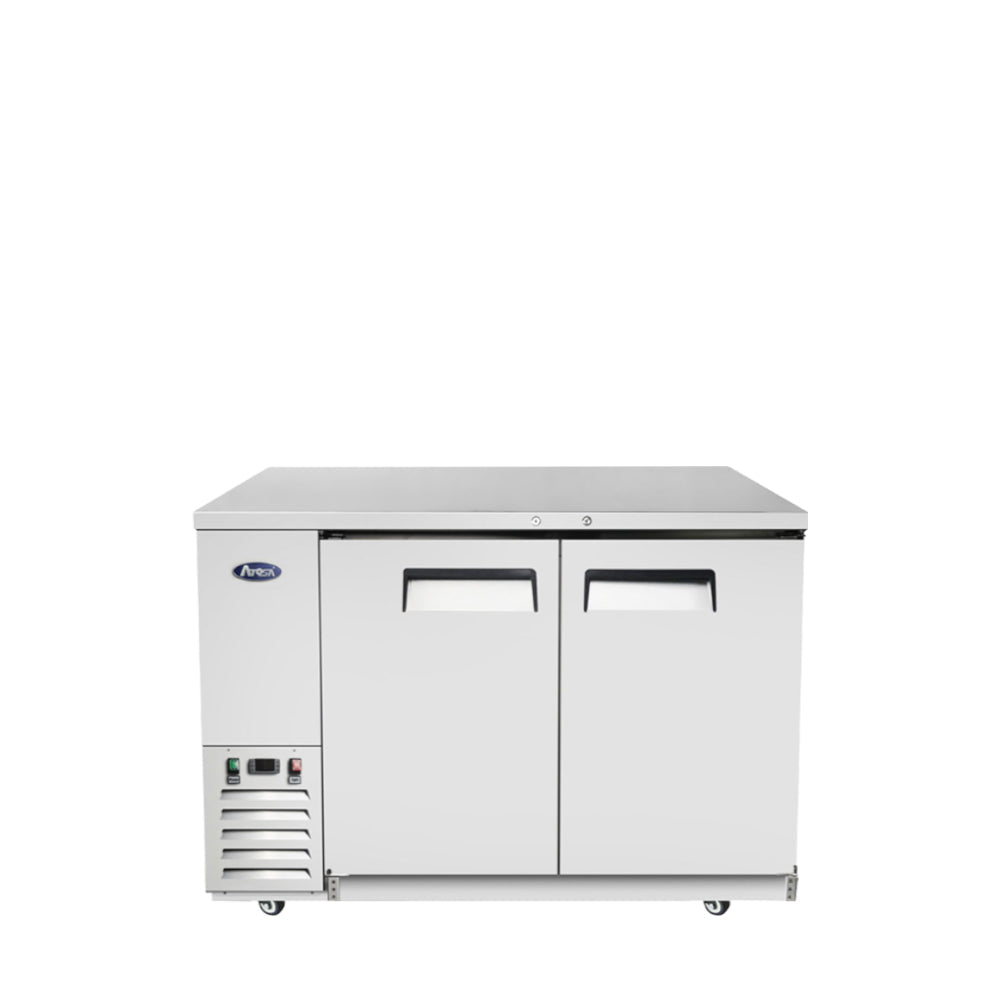Atosa SBB48GRAUS1 48" Shallow Depth Back Bar Cooler, 11.5 Cu. Ft.