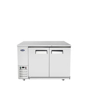 Atosa SBB48GRAUS1 48" Shallow Depth Back Bar Cooler, 11.5 Cu. Ft.