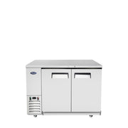 Atosa SBB59GRAUS1 59" Shallow Depth Back Bar Cooler, 15 Cu. Ft.