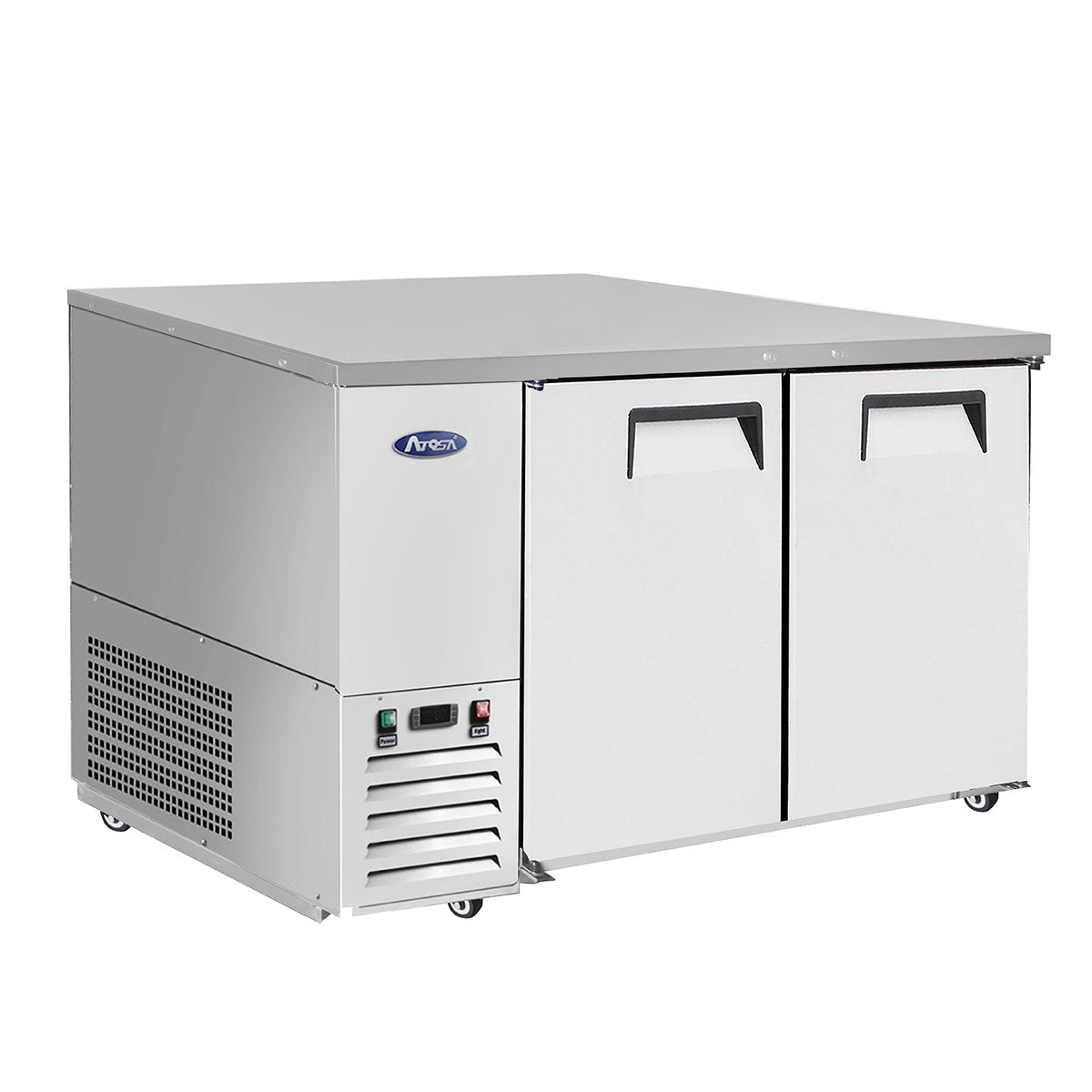Atosa SBB69GRAUS1 69" Shallow Depth Back Bar Cooler, 18.6 Cu. Ft.