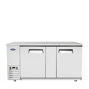 Atosa SBB69GRAUS1 69" Shallow Depth Back Bar Cooler, 18.6 Cu. Ft.