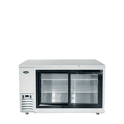 Atosa SBB69SGGRAUS1 69" Back Bar Cooler | Sliding Glass Doors Product Image