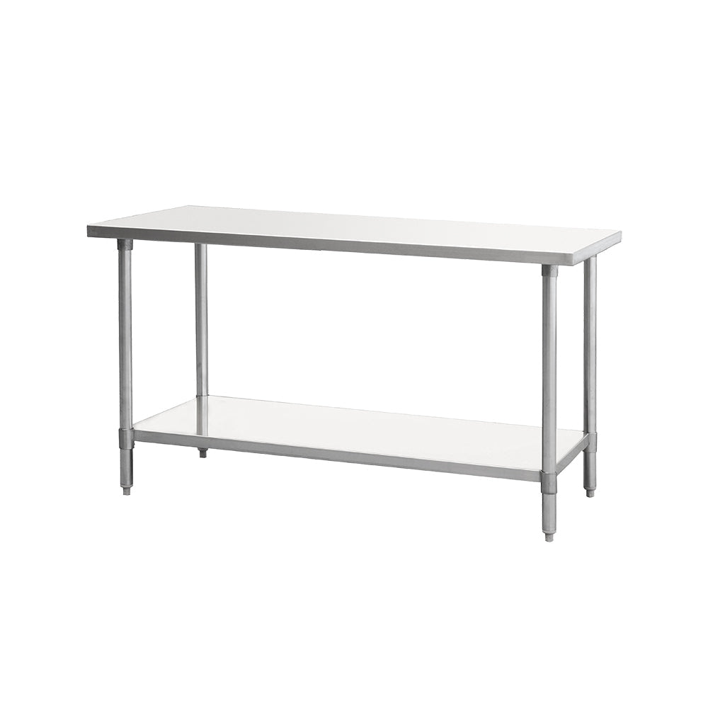 ATOSA SSTW - 2460, 60 x 24 - Inch All Stainless Steel Work Table With Undershelf, NSF