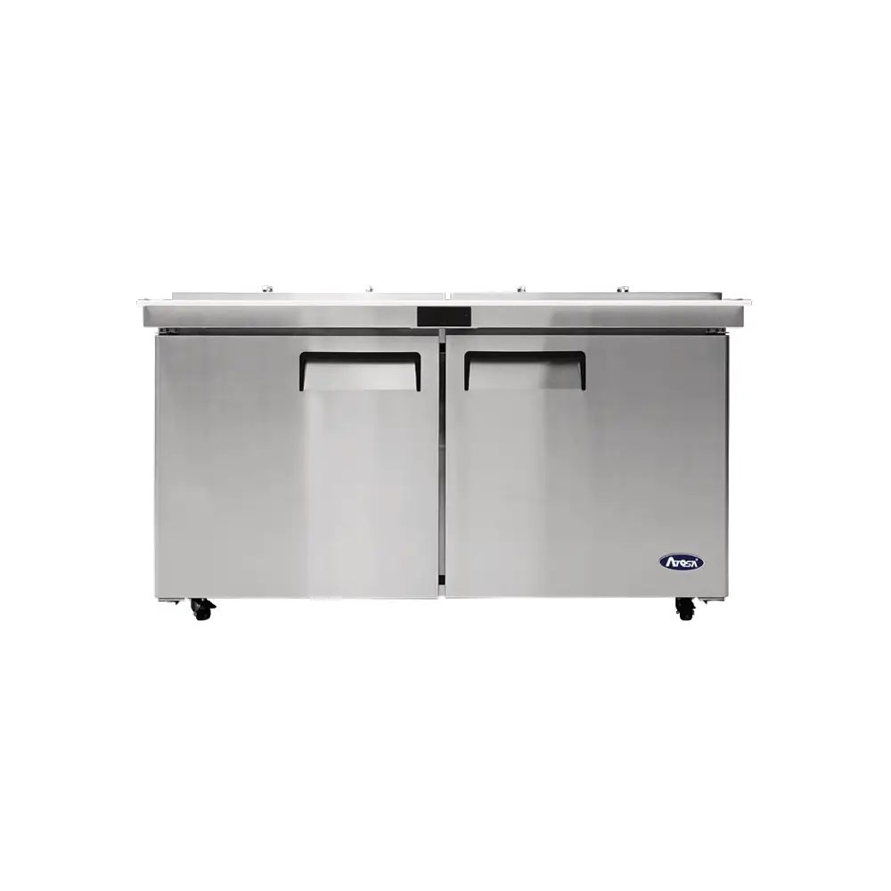 Atosa MSF8307GR-NTCV Sandwich Prep Table, 2-Section