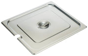 Winco SPCTT – S/S Steam Pan Cover, 2/3 Size, Slotted