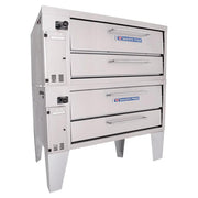 Bakers Pride 152 Super Deck Floor Model Double Pizza Deck Oven Natural Gas \
