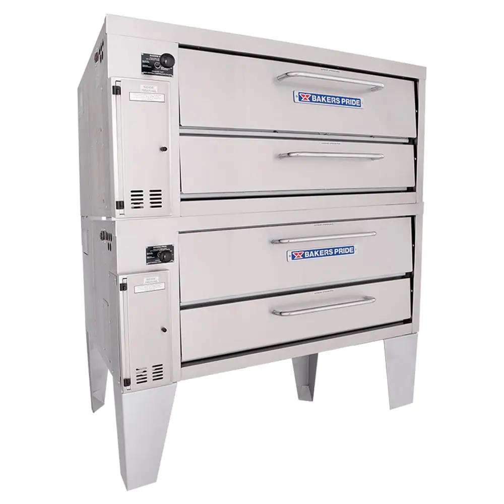 Bakers Pride 3152 Super Deck Floor Model Double Pizza Deck Oven - Natural Gas by Bakers Pride (bakers-pride-3152-super-deck-floor-model-double-pizza-deck-oven-natural-gas)