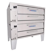 Bakers Pride 4152 Super Deck Floor Model Double Pizza Deck Oven - Natural Gas by Bakers Pride (bakers-pride-4152-super-deck-floor-model-double-pizza-deck-oven-natural-gas)