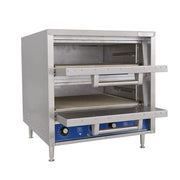 Bakers Pride DP-2BL HearthBake Countertop Double Multi-Purpose Deck Oven - 208v by Bakers Pride (bakers-pride-dp-2bl-hearthbake-countertop-double-multi-purpose-deck-oven-208v)