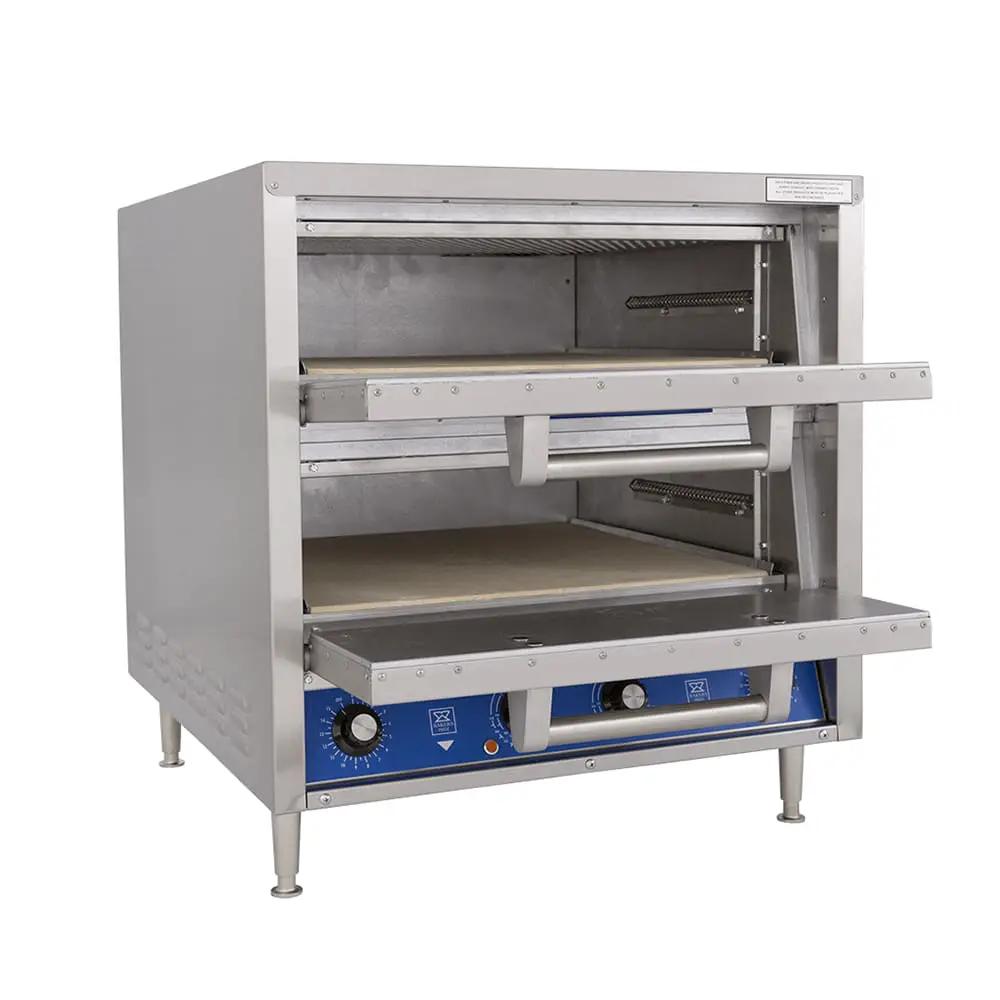 Bakers Pride DP-2BL HearthBake Countertop Double Multi-Purpose Deck Oven - 208v by Bakers Pride (bakers-pride-dp-2bl-hearthbake-countertop-double-multi-purpose-deck-oven-208v)