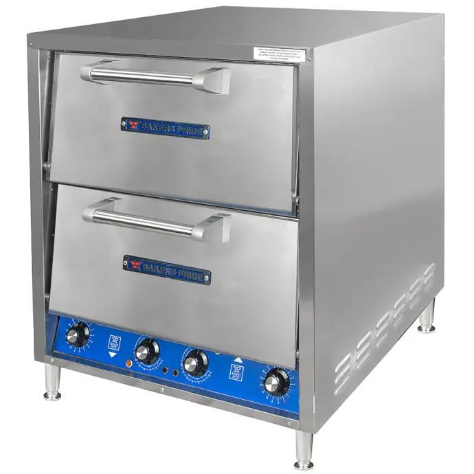 Bakers Pride DP-2BL HearthBake Countertop Double Multi-Purpose Deck Oven - 208v by Bakers Pride (bakers-pride-dp-2bl-hearthbake-countertop-double-multi-purpose-deck-oven-208v)