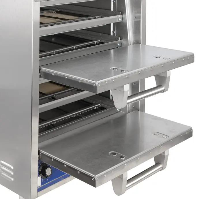 Bakers Pride DP-2BL HearthBake Countertop Double Multi-Purpose Deck Oven - 208v by Bakers Pride (bakers-pride-dp-2bl-hearthbake-countertop-double-multi-purpose-deck-oven-208v)