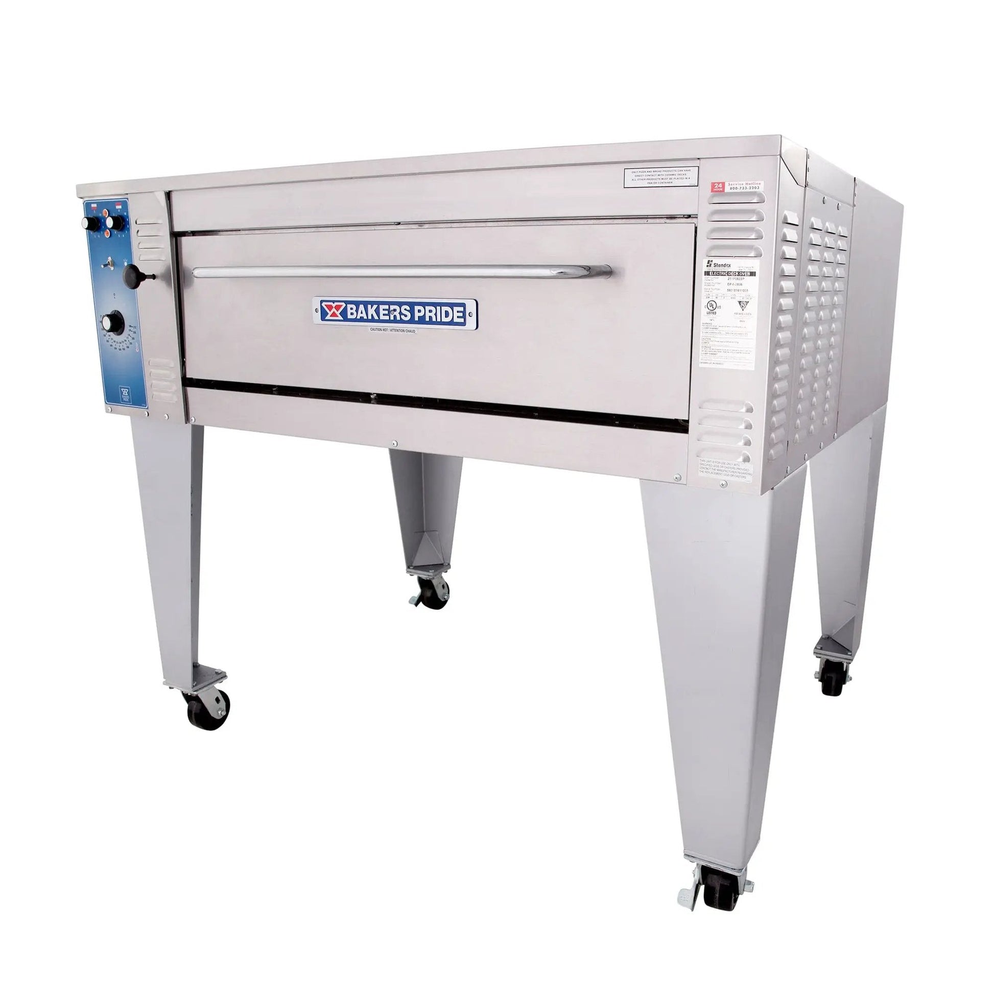 Bakers Pride EP-1-8-3836 Super Deck Floor Model Single Pizza Deck Oven - 208v by Bakers Pride (bakers-pride-ep-1-8-3836-super-deck-floor-model-single-pizza-deck-oven-208v)