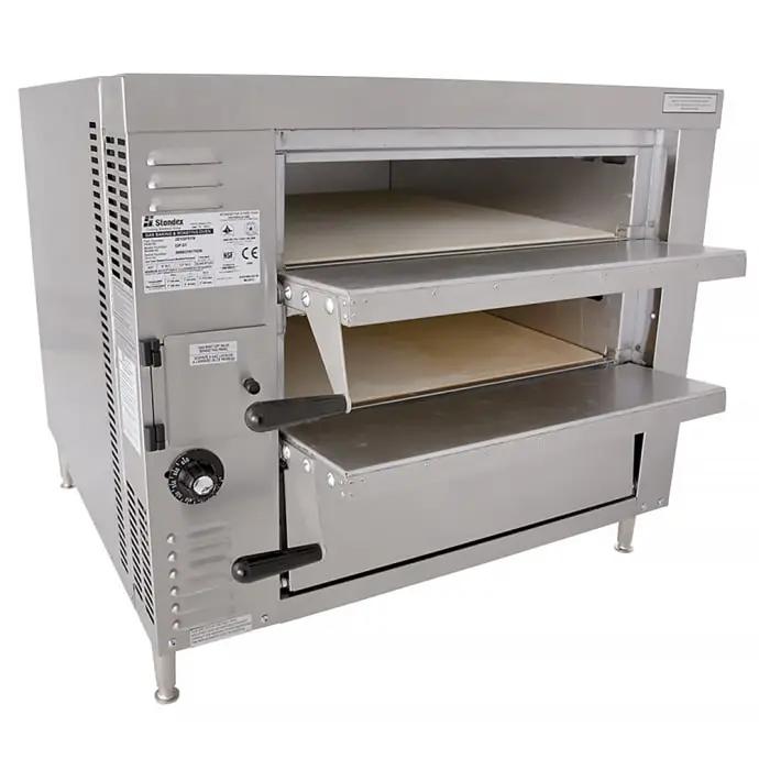 Bakers Pride GP-51 HearthBake Countertop Double Multi-Purpose Deck Oven - Natural Gas by Bakers Pride (bakers-pride-gp-51-hearthbake-countertop-double-multi-purpose-deck-oven-natural-gas)