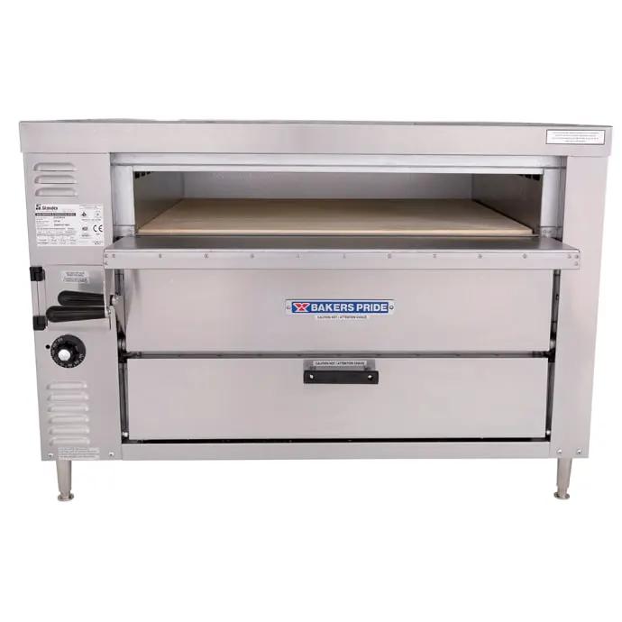 Bakers Pride GP-61 HearthBake Countertop Double Multi-Purpose Deck Oven - Natural Gas by Bakers Pride (bakers-pride-gp-61-hearthbake-countertop-double-multi-purpose-deck-oven-natural-gas)