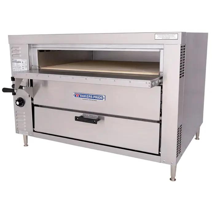Bakers Pride GP-61 HearthBake Countertop Double Multi-Purpose Deck Oven - Natural Gas by Bakers Pride (bakers-pride-gp-61-hearthbake-countertop-double-multi-purpose-deck-oven-natural-gas)