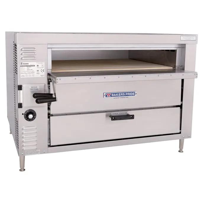 Bakers Pride GP-61HP HearthBake Countertop Double Multi-Purpose Deck Oven - Natural Gas by Bakers Pride (bakers-pride-gp-61hp-hearthbake-countertop-double-multi-purpose-deck-oven-natural-gas)