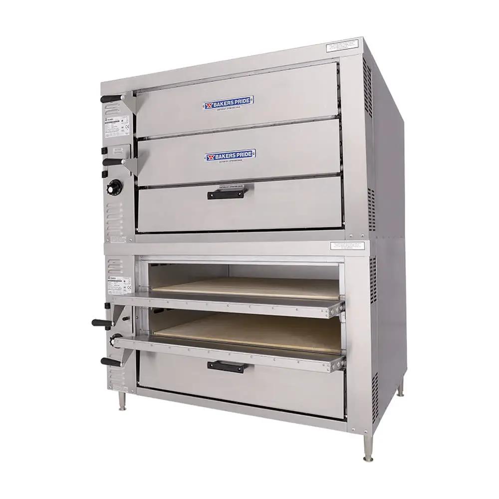 Bakers Pride GP-62 HearthBake Countertop Quadruple Multi-Purpose Deck Oven - Natural Gas by Bakers Pride (bakers-pride-gp-62-hearthbake-countertop-quadruple-multi-purpose-deck-oven-natural-gas)
