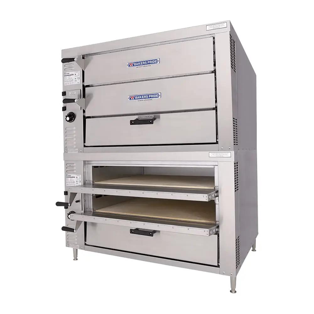 Bakers Pride GP-62HP HearthBake Countertop Quadruple Multi-Purpose Deck Oven - Natural Gas by Bakers Pride (bakers-pride-gp-62hp-hearthbake-countertop-quadruple-multi-purpose-deck-oven-natural-gas)