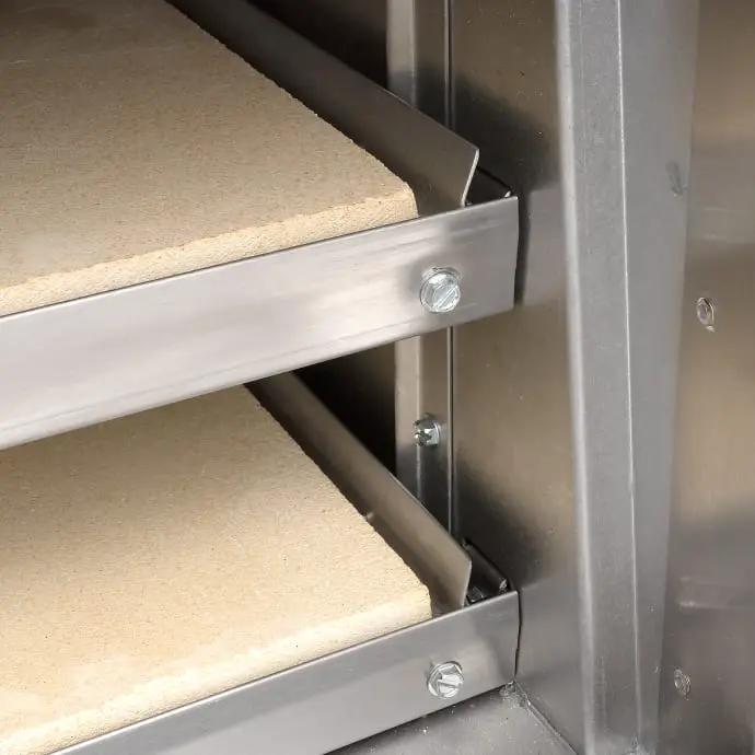Bakers Pride P18S HearthBake Countertop Single Multi-Purpose Deck Oven - 220-240v by Bakers Pride (bakers-pride-p18s-hearthbake-countertop-single-multi-purpose-deck-oven-220-240v)