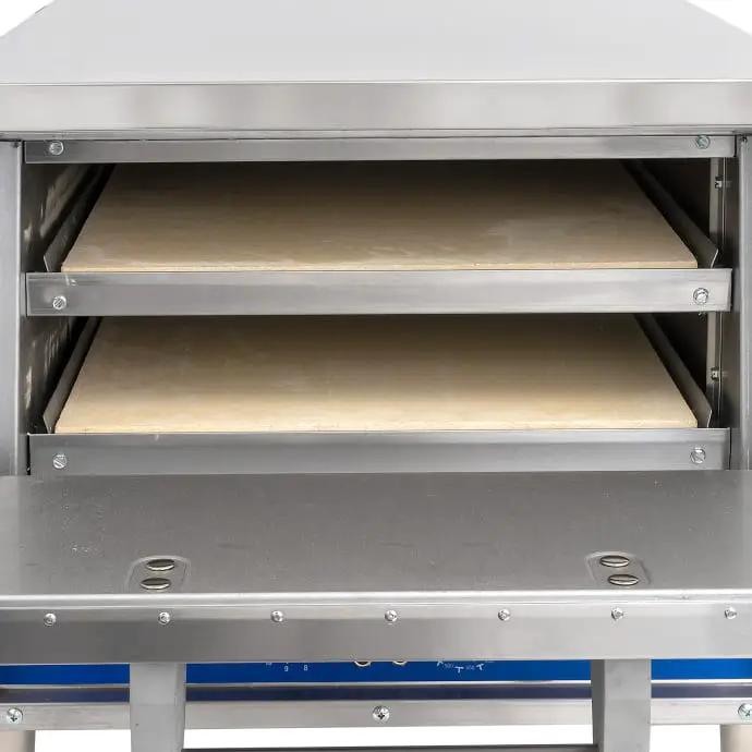 Bakers Pride P18S HearthBake Countertop Single Multi-Purpose Deck Oven - 220-240v by Bakers Pride (bakers-pride-p18s-hearthbake-countertop-single-multi-purpose-deck-oven-220-240v)