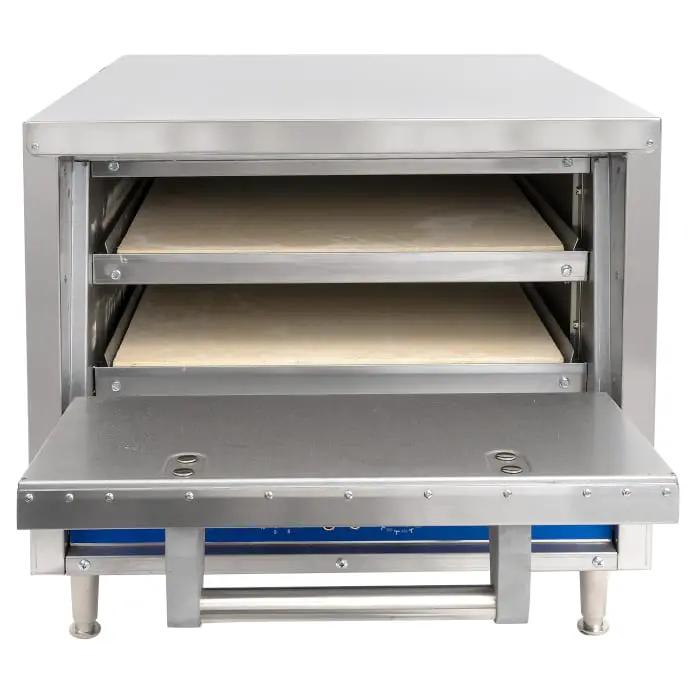 Bakers Pride P18S HearthBake Countertop Single Multi-Purpose Deck Oven - 220-240v by Bakers Pride (bakers-pride-p18s-hearthbake-countertop-single-multi-purpose-deck-oven-220-240v)