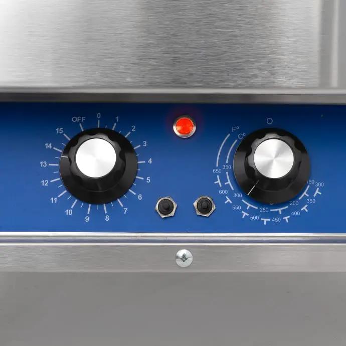 Bakers Pride P18S HearthBake Countertop Single Multi-Purpose Deck Oven - 220-240v by Bakers Pride (bakers-pride-p18s-hearthbake-countertop-single-multi-purpose-deck-oven-220-240v)