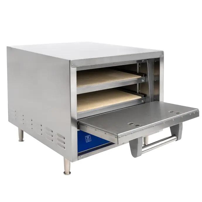 Bakers Pride P18S HearthBake Countertop Single Multi-Purpose Deck Oven - 220-240v by Bakers Pride (bakers-pride-p18s-hearthbake-countertop-single-multi-purpose-deck-oven-220-240v)