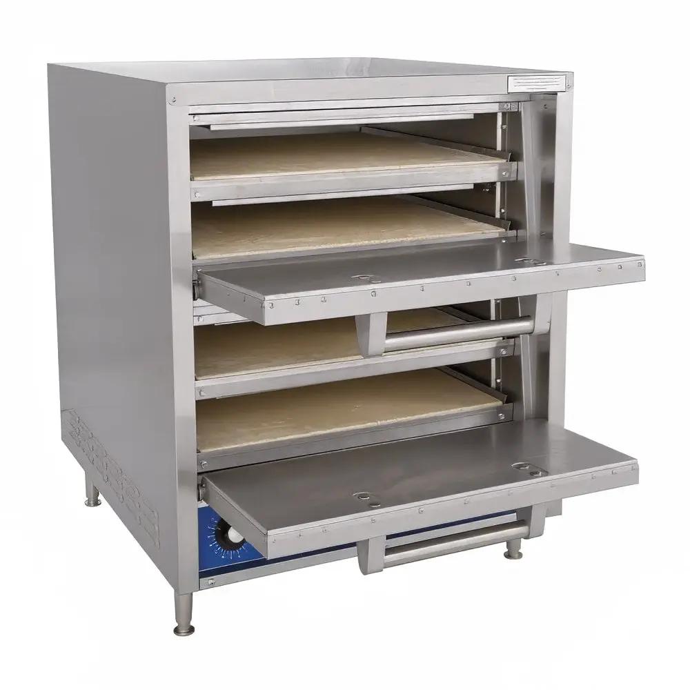 Bakers Pride P44S HearthBake Countertop Quadruple Multi-Purpose Deck Oven - 208v by Bakers Pride (bakers-pride-p44s-hearthbake-countertop-quadruple-multi-purpose-deck-oven-208v)
