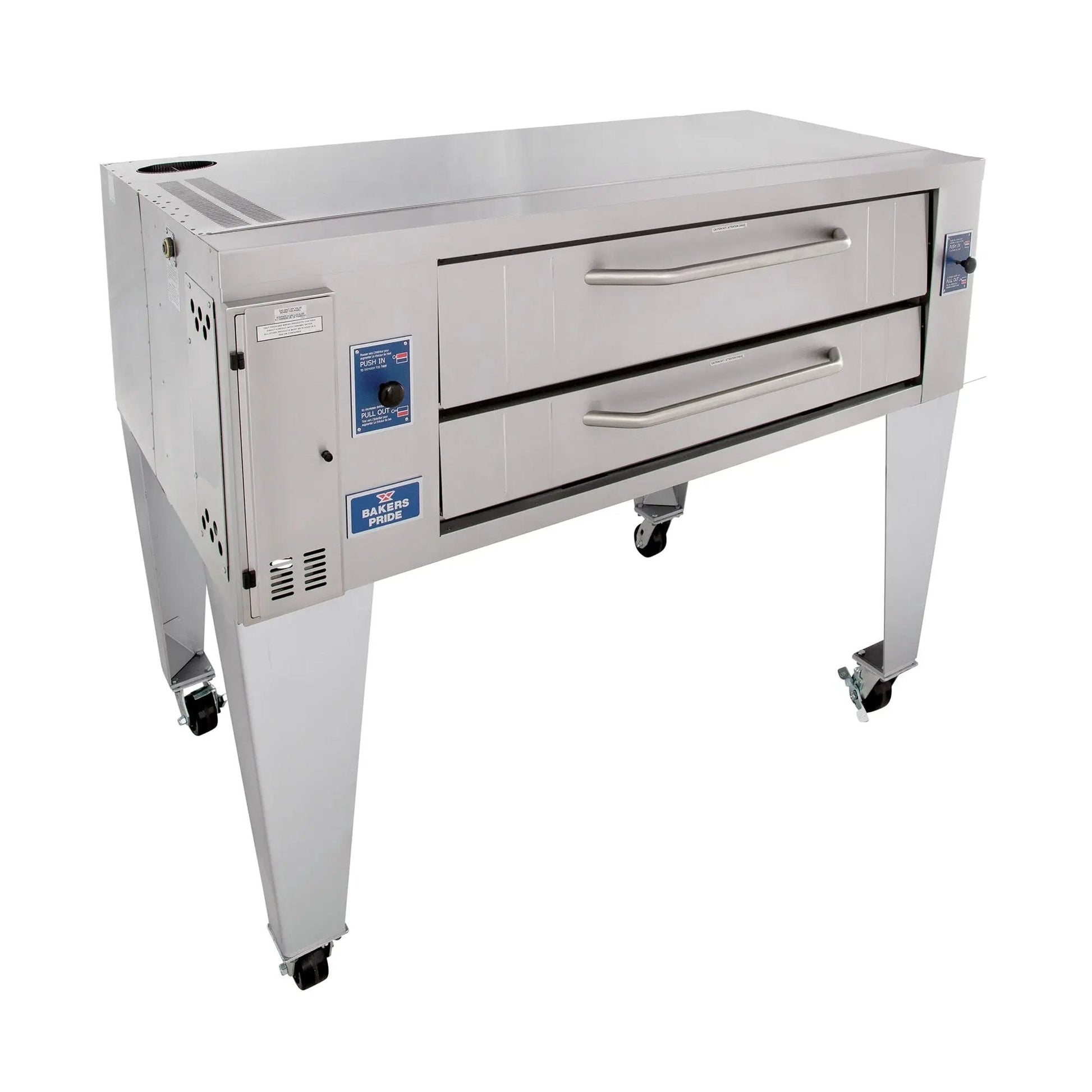 Bakers Pride Y-600BL Super Deck Floor Model Single Pizza Deck Oven - Natural Gas by Bakers Pride (bakers-pride-y-600bl-super-deck-floor-model-single-pizza-deck-oven-natural-gas)