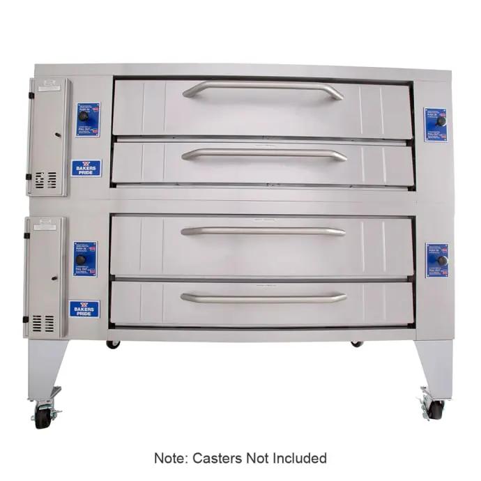 Bakers Pride Y-602BL Super Deck Floor Model Double Pizza Deck Oven - Natural Gas by Bakers Pride (bakers-pride-y-602bl-super-deck-floor-model-double-pizza-deck-oven-natural-gas)