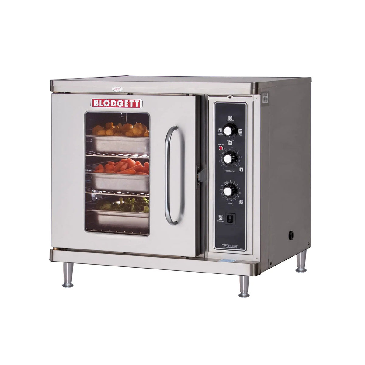 Blodgett CTB DBL Double Half Size Electric Convection Oven - 11.2kW, 208v/1ph by Blodgett (blodgett-ctb-dbl-double-half-size-electric-convection-oven-11-2kw-208v-1ph)